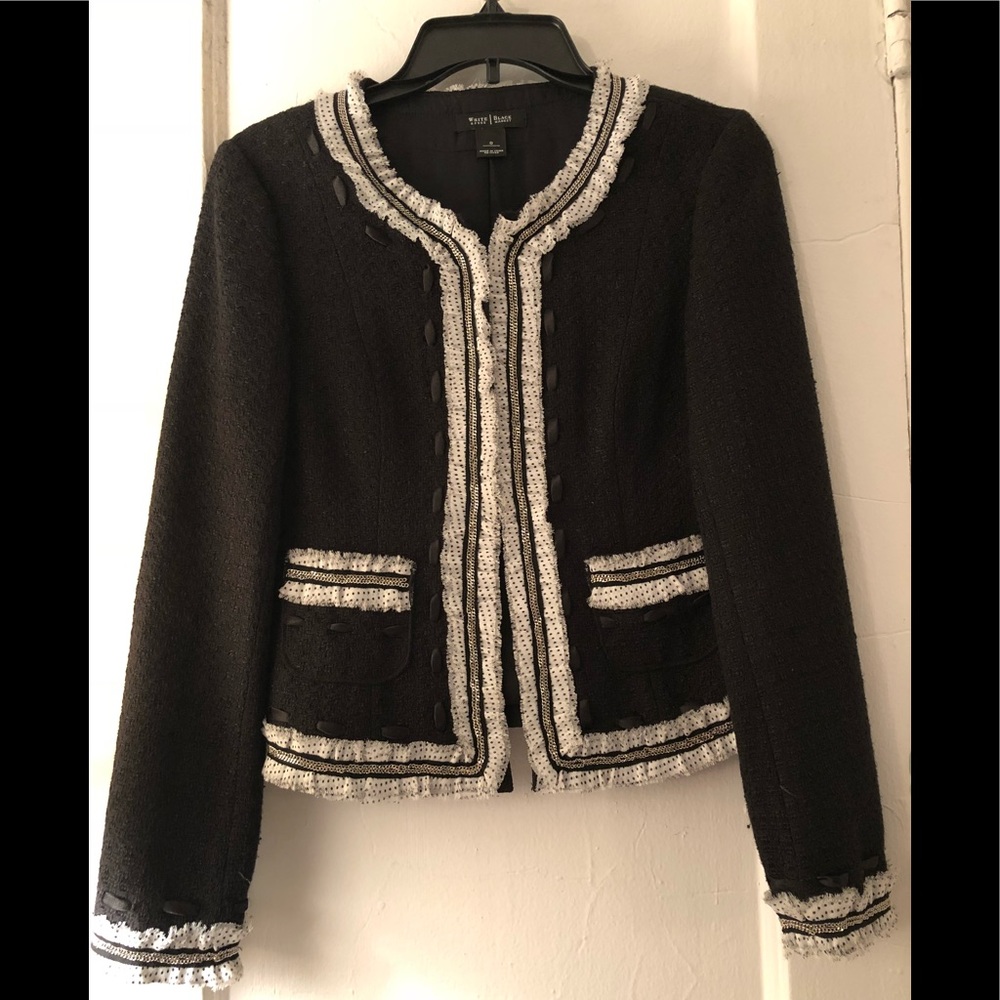 White House Black Market tweed jacket - Size 0